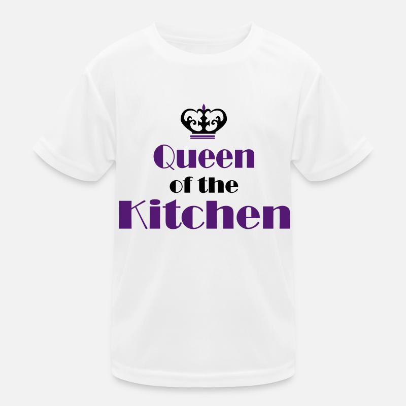 Women's Cooking Apron - Kids Functional T-Shirt - white