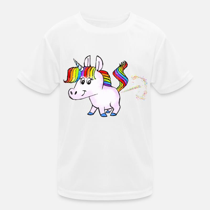 Pupseinhorn Kinder Funktions-T-Shirt