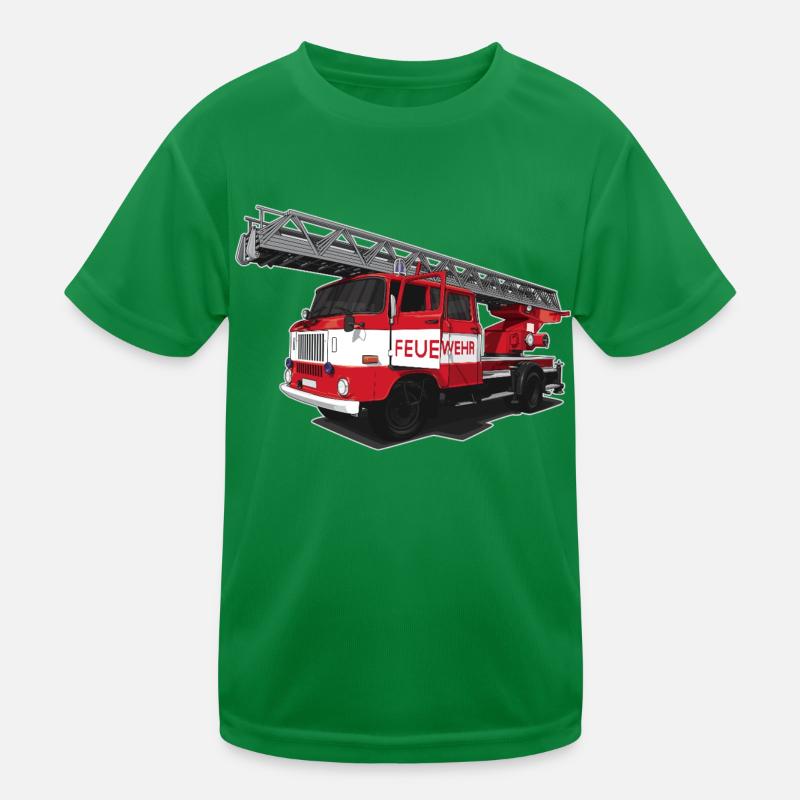 Pompiers // RDA // Illustration T-shirt sport Enfant