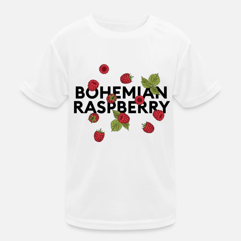 Déclaration « bohemian raspberry » avec framboises T-shirt sport Enfant