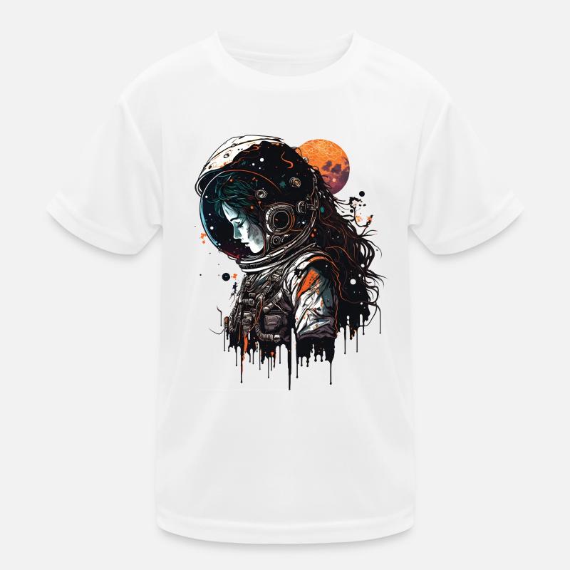 Astronaute gothique T-shirt sport Enfant