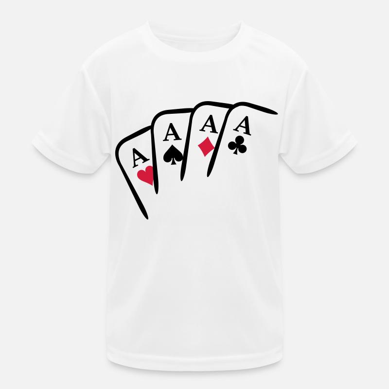 As Design Karten Kinder Funktions-T-Shirt