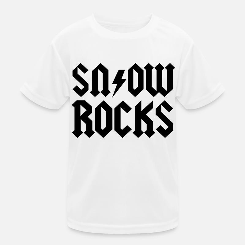 Schnee Kinder Funktions-T-Shirt