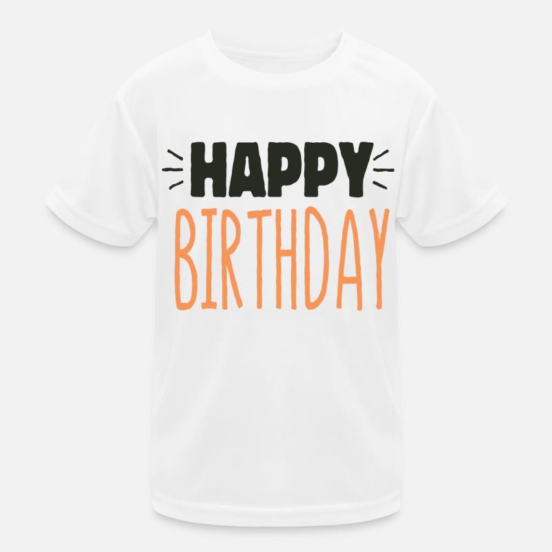 Joyeux anniversaire | Anniversaire T-shirt sport Enfant