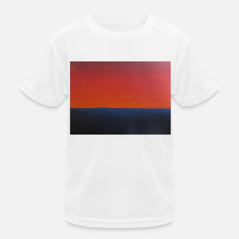 Coucher de soleil T-shirt sport Enfant