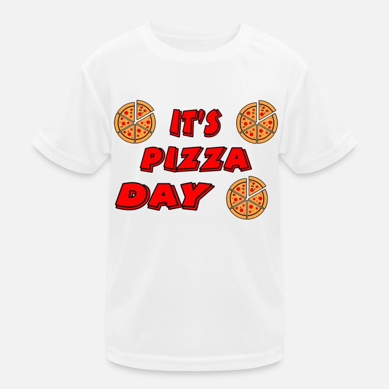 Pizza Kids Functional T-Shirt