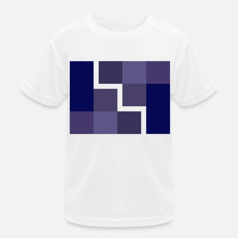 Geometrisch Kinder Funktions-T-Shirt