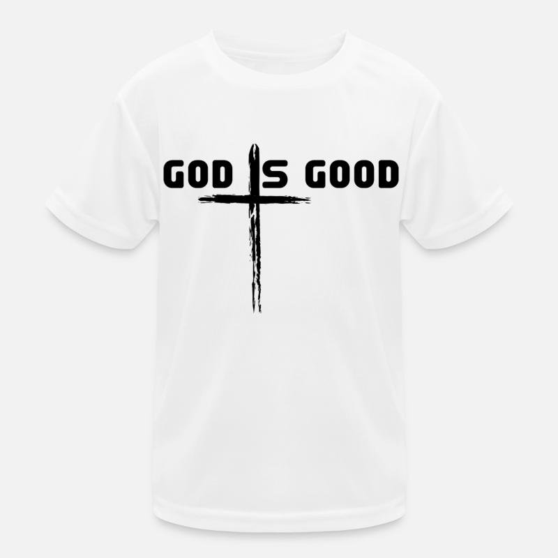 God is Kids Functional T-Shirt