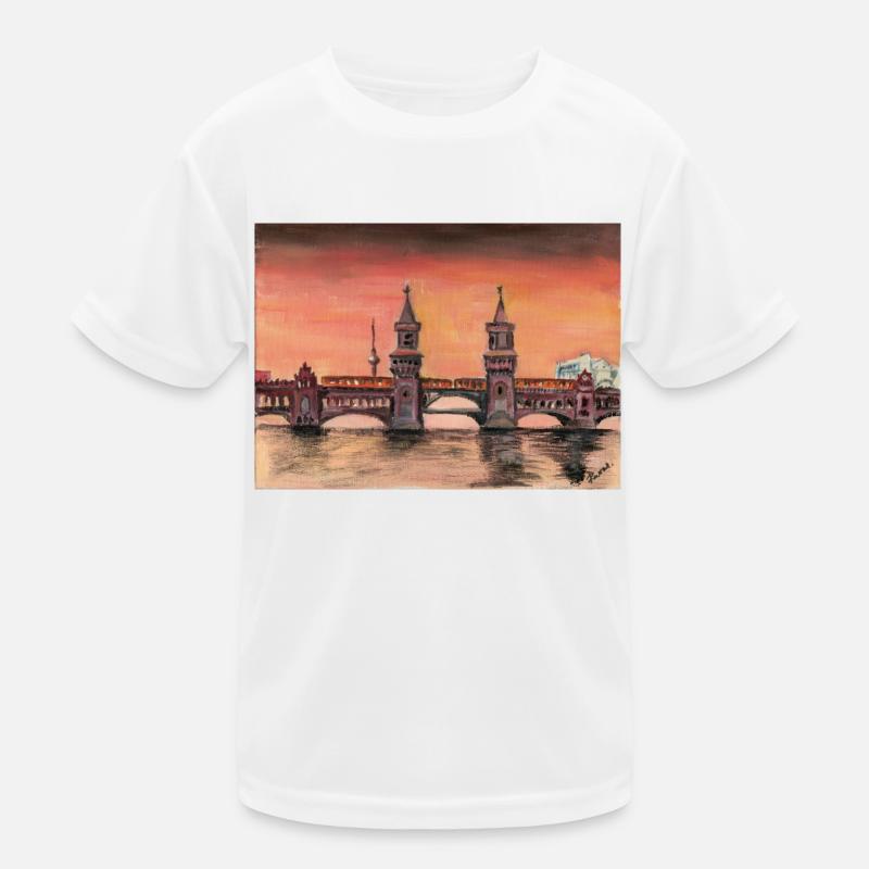 Oberbaum Bridge Kids Functional T-Shirt
