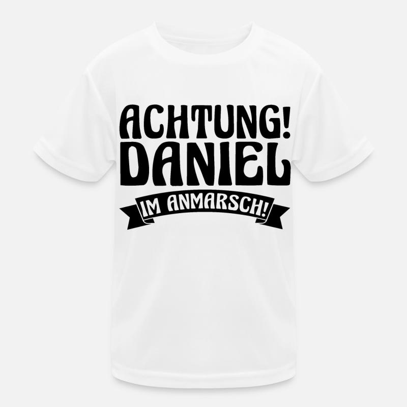 First name Daniel Kids Functional T-Shirt