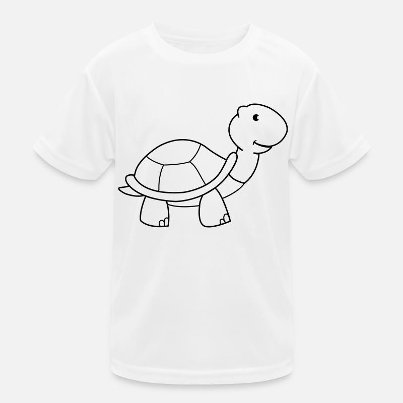 schildkröte Kinder Funktions-T-Shirt