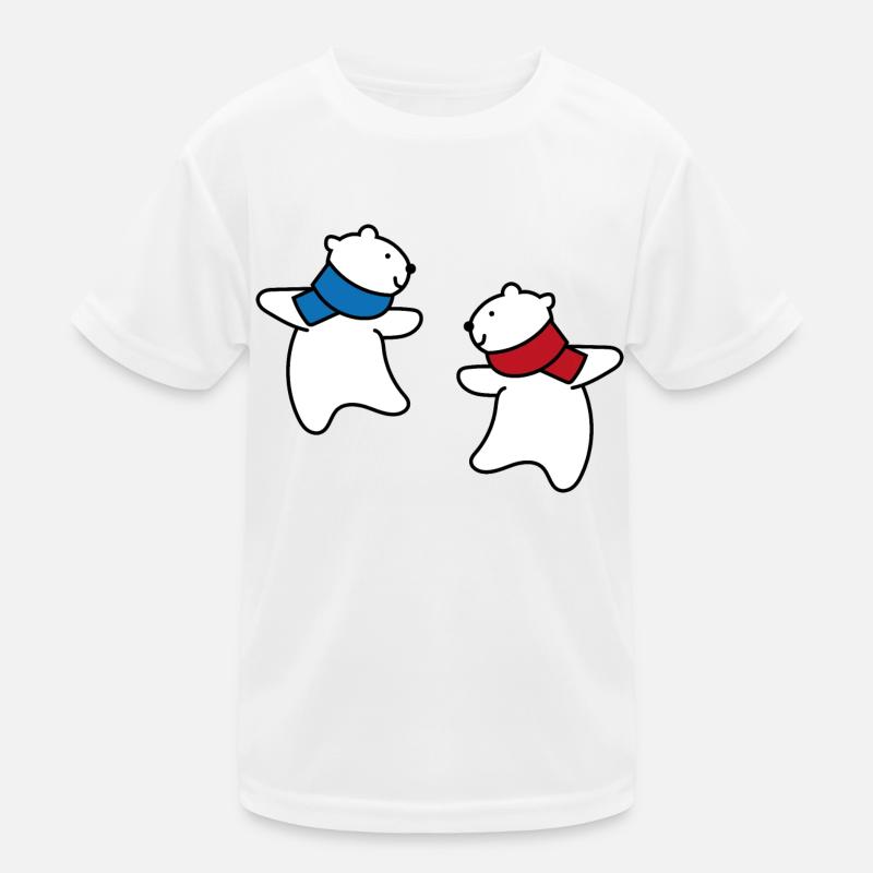 Die Eisbären kommen Kinder Funktions-T-Shirt