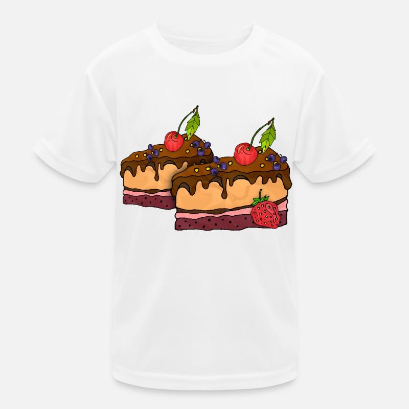 Kuchen Kinder Funktions-T-Shirt