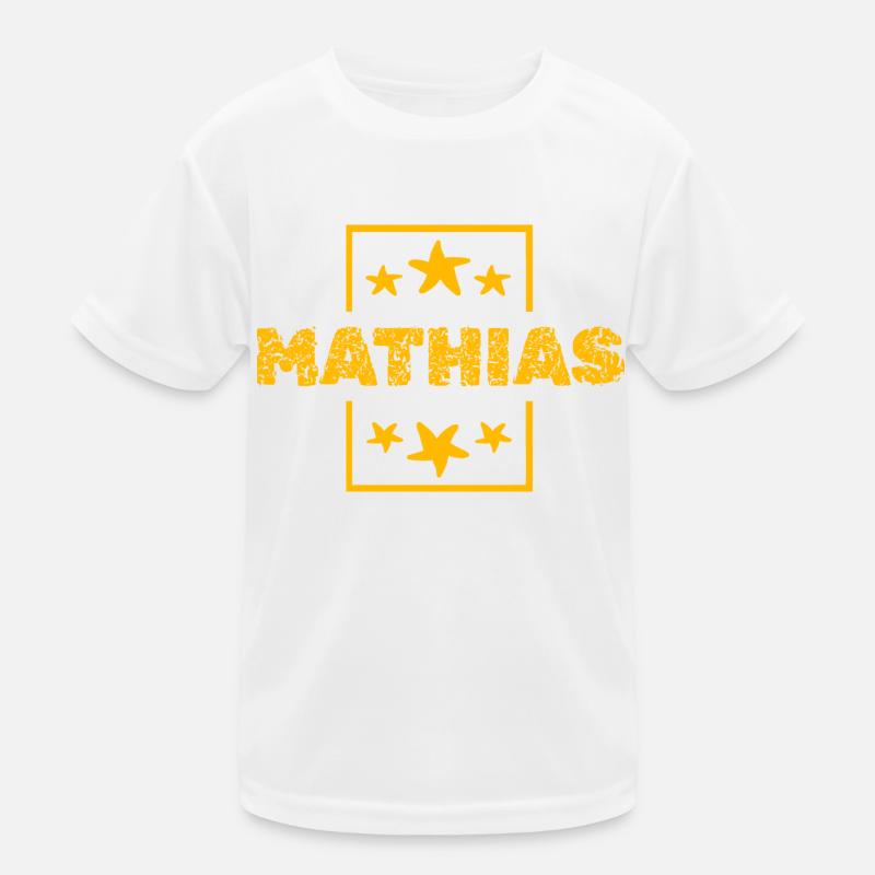 Mathias dans le rôle de Mathias T-shirt sport Enfant