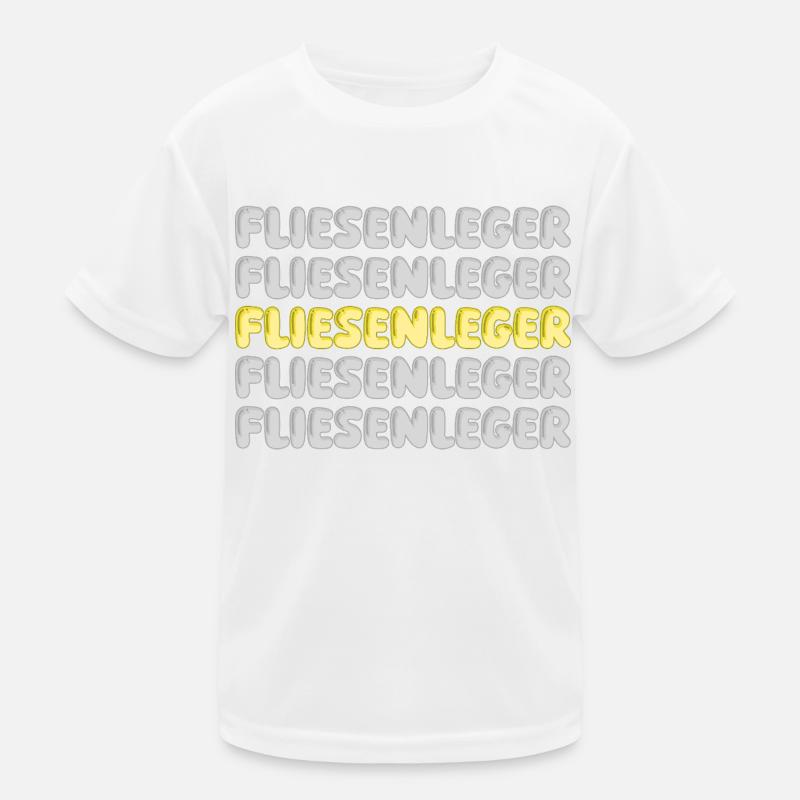 Carreleur de travail T-shirt sport Enfant