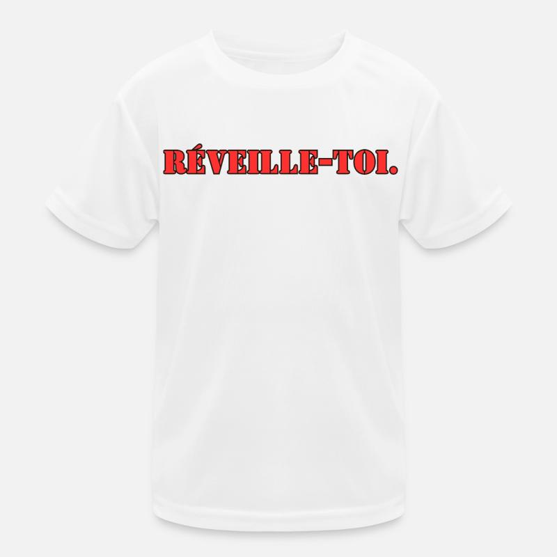 Wake up Kids Functional T-Shirt