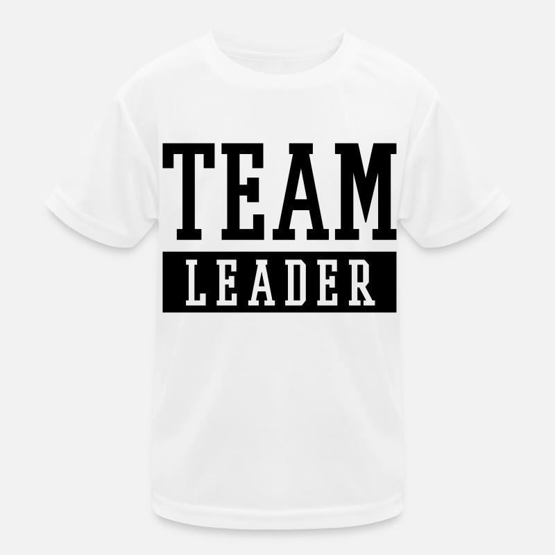 Team Leader Kinder Funktions-T-Shirt