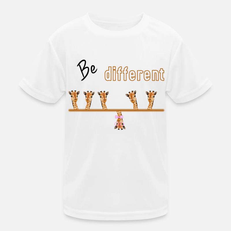 Be different Kinder Funktions-T-Shirt