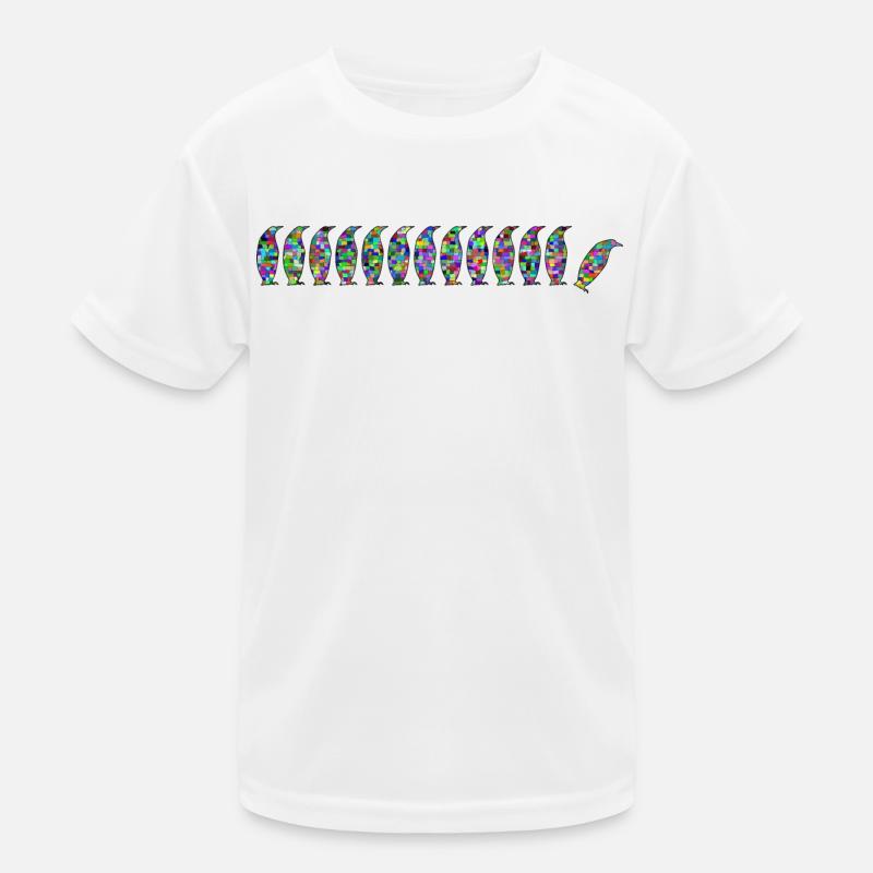 Pinguine buntglas - colorglas Kinder Funktions-T-Shirt