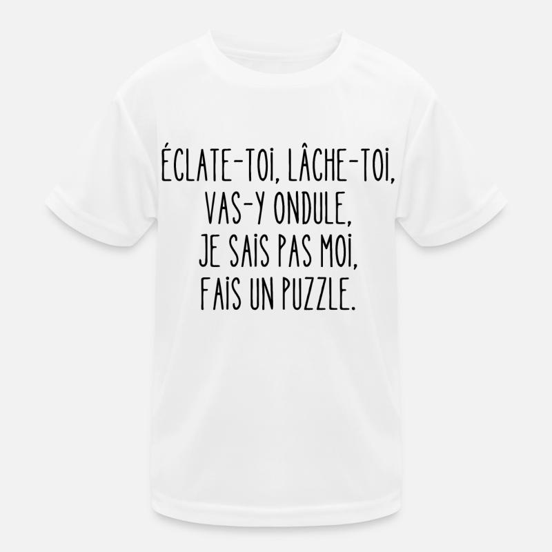 vas-y ondule T-shirt sport Enfant