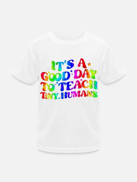 Lehramt Grundschule Lehramt Lehramt - Kinder Funktions-T-Shirt - Weiß - Vorne