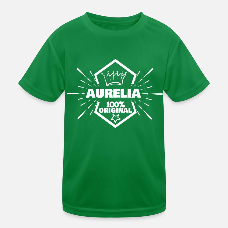 Aurelia comme prénom T-shirt sport Enfant