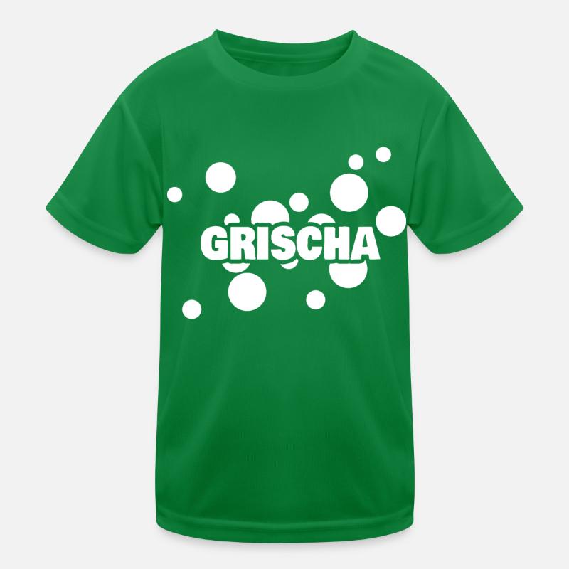 Prénom Grischa T-shirt sport Enfant