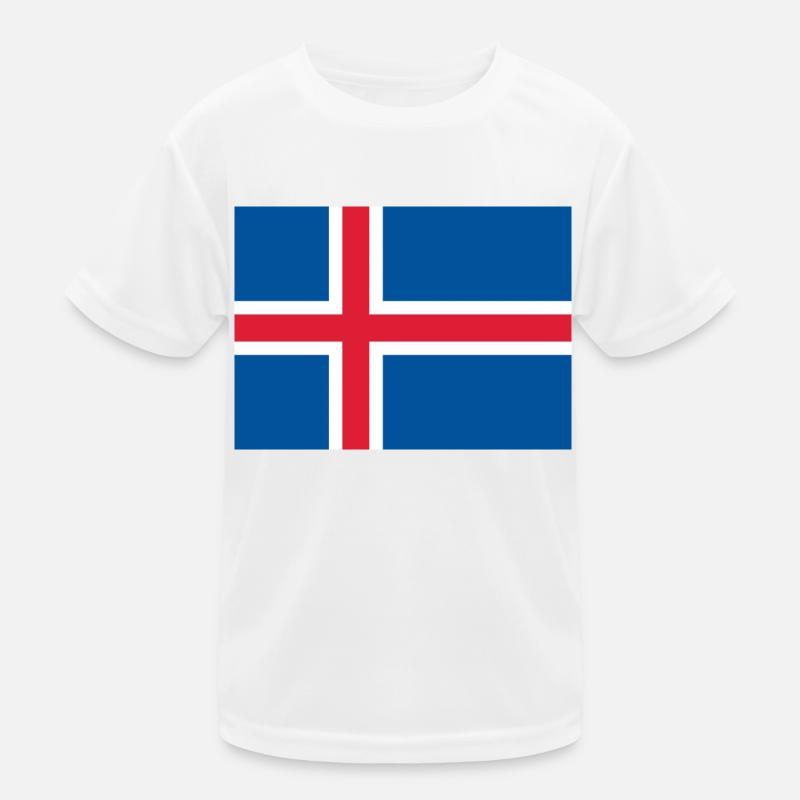 Iceland Kids Functional T-Shirt