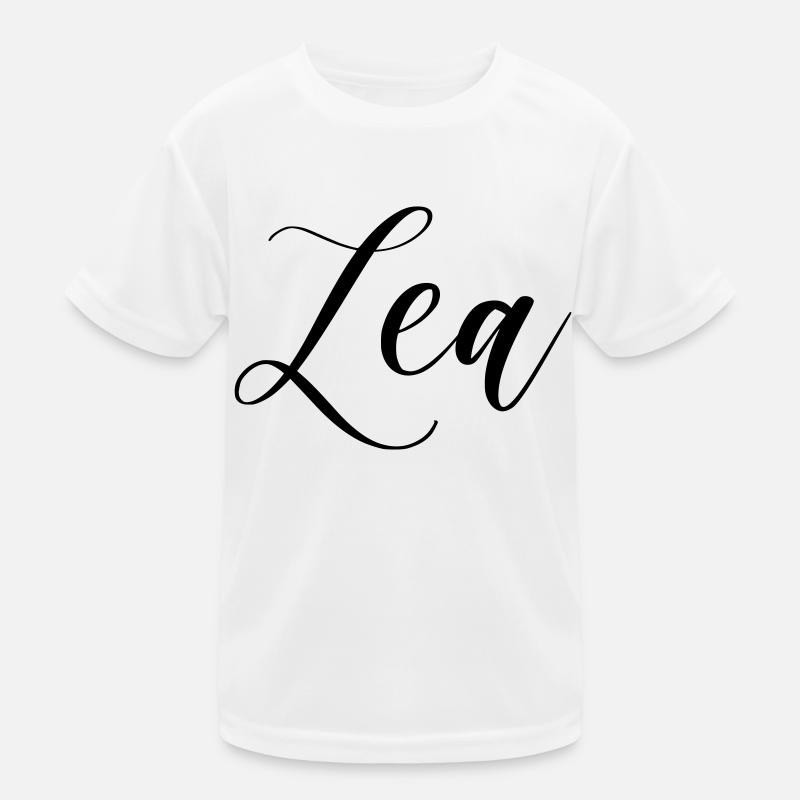 lea name Kinder Funktions-T-Shirt