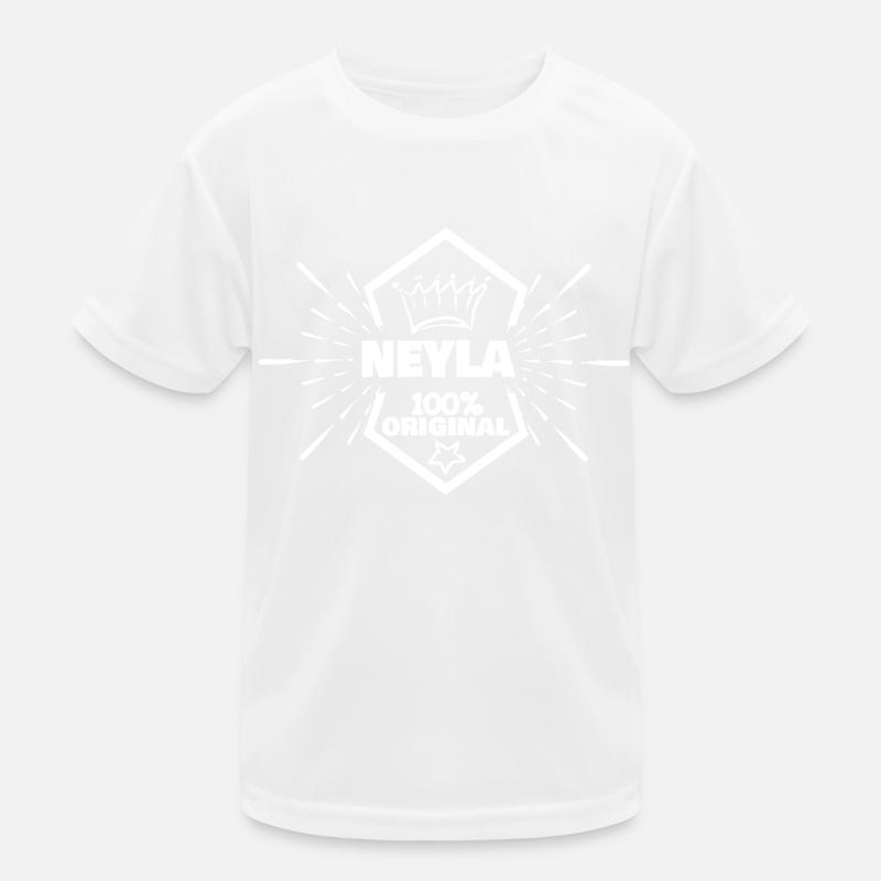 First name Neyla Kids Functional T-Shirt