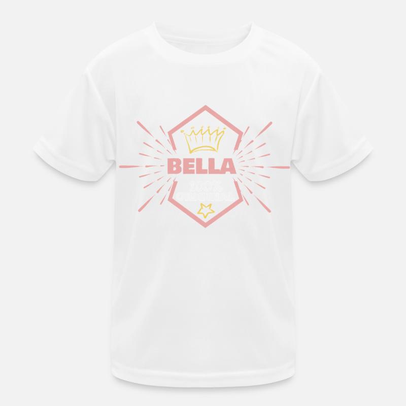 Bella as a given name Kids Functional T-Shirt