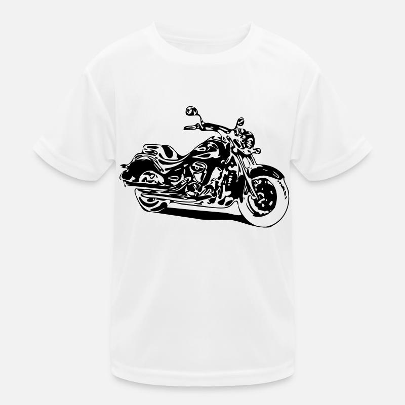 Vulcan 900 Classic - Kinder Funktions-T-Shirt - Weiß