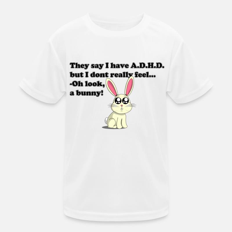 ADHD bunny Kinder Funktions-T-Shirt