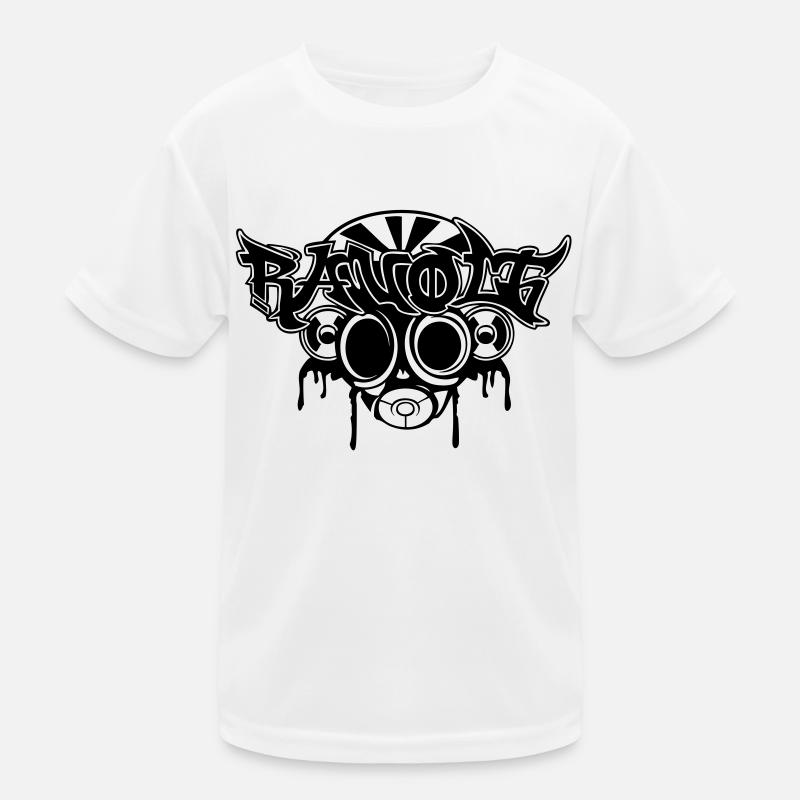 ravolt - Kids Functional T-Shirt - white