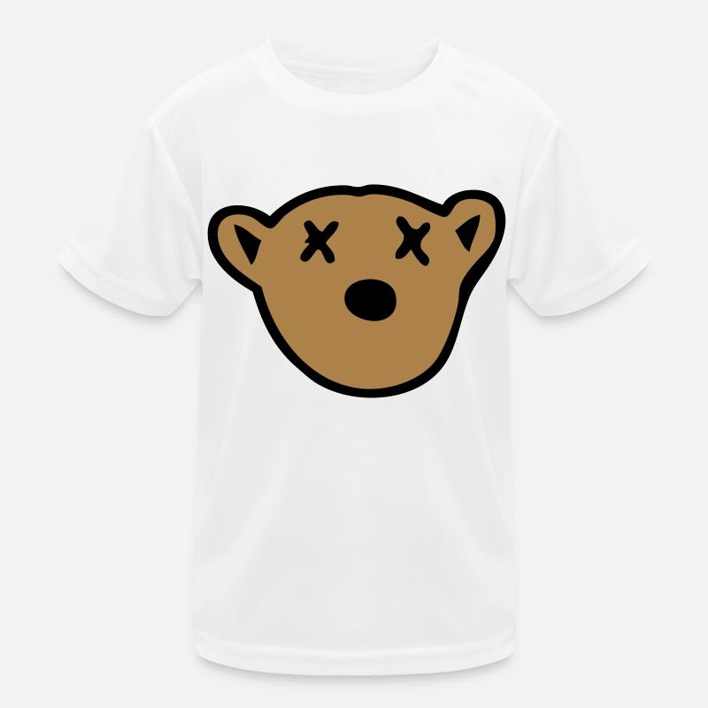 ours face T-shirt sport Enfant