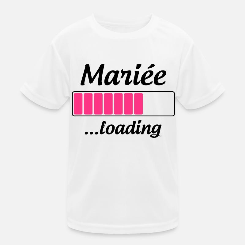 Mariée ...loading T-shirt sport Enfant