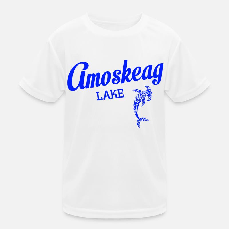 Amoskeag See Kinder Funktions-T-Shirt