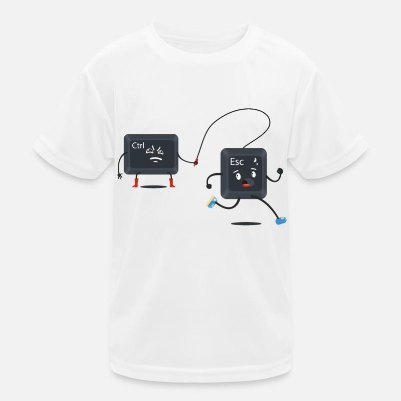 Ctrl Esc Kinder Funktions-T-Shirt