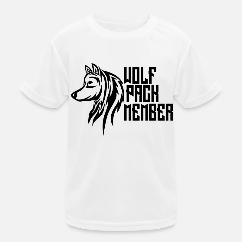 Membres wolf pack T-shirt sport Enfant