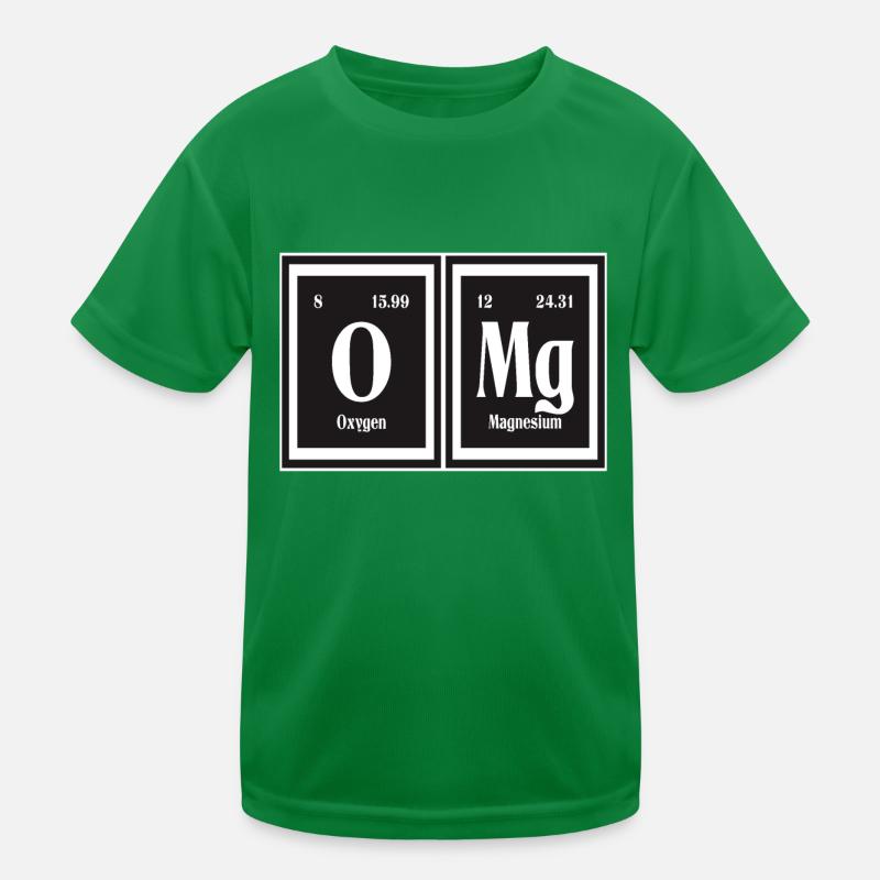 OMG | Periodensystem der Elemente Kinder Funktions-T-Shirt