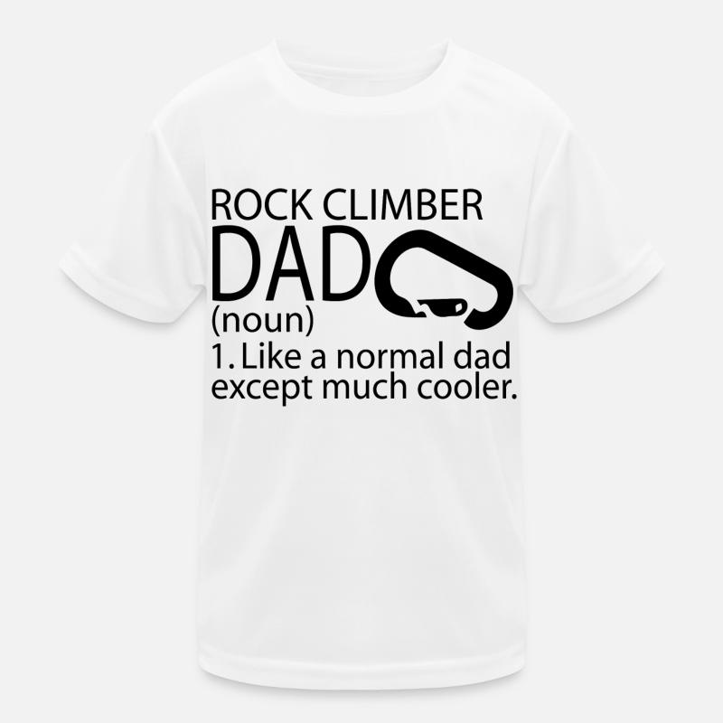 bouldering Kinder Funktions-T-Shirt