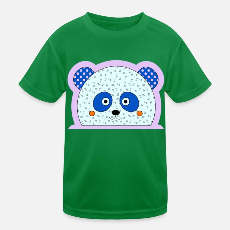 Panda Kids Functional T-Shirt