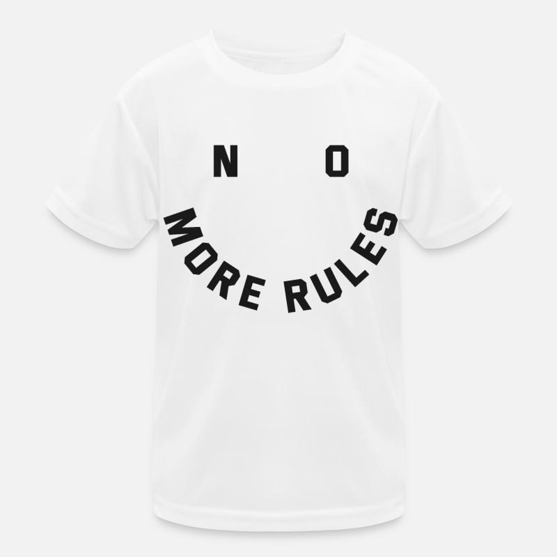 no more rules Kids Functional T-Shirt