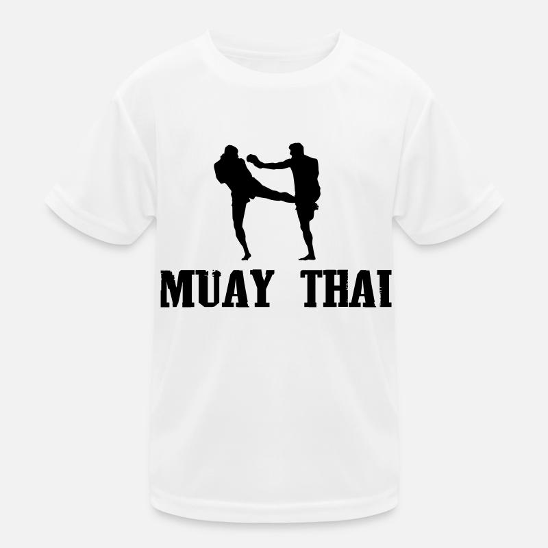 muay thai Kinder Funktions-T-Shirt