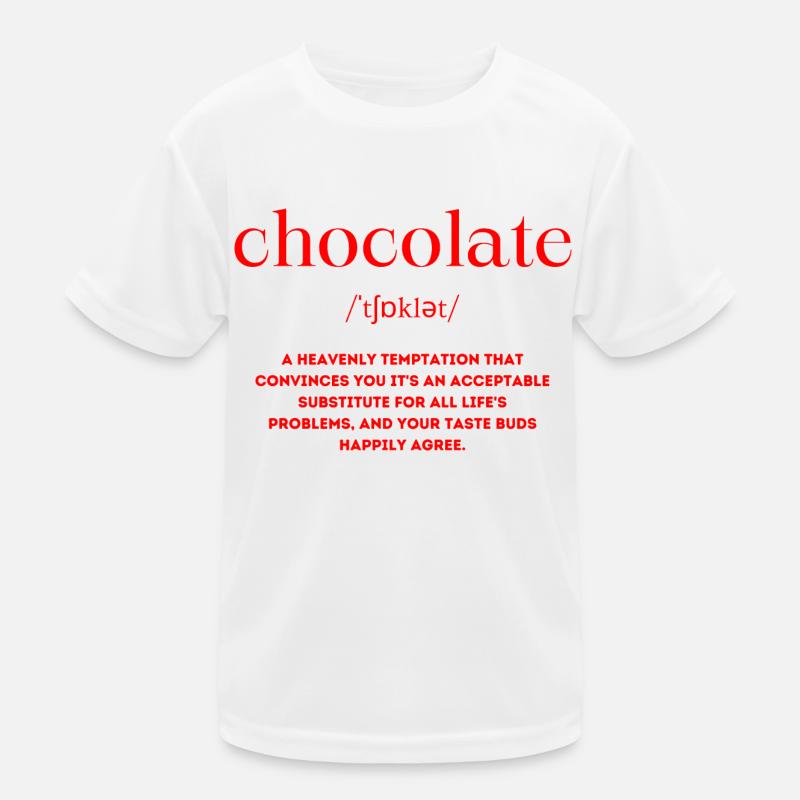 Chocolate Definition Kids Functional T-Shirt