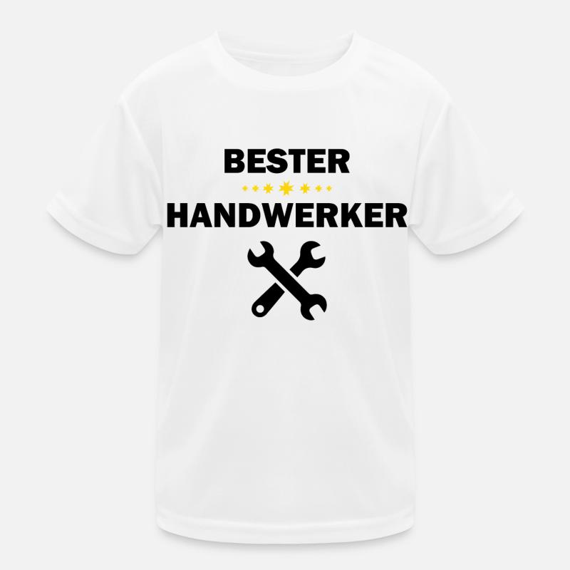 Handwerker Handyman Handwerk Werkzeug Kinder Funktions-T-Shirt