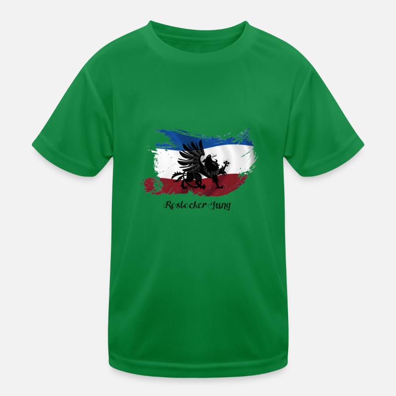 rostocker_jung Kinder Funktions-T-Shirt