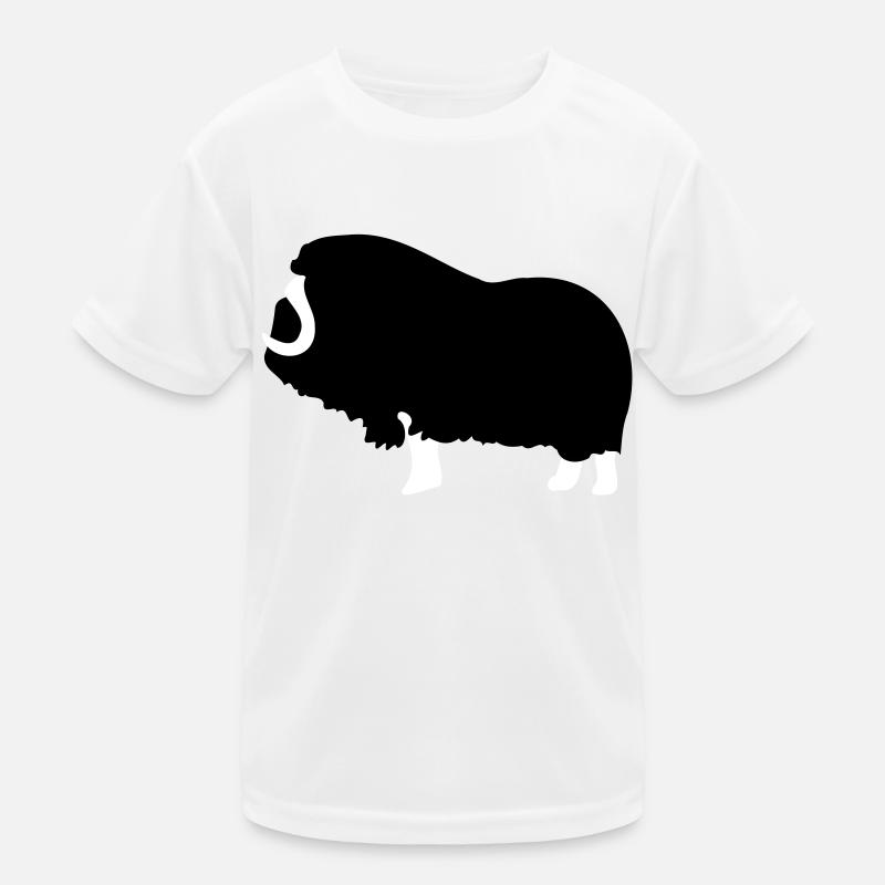 Musk Ox - Scandinavia Maglietta sportiva per bambini