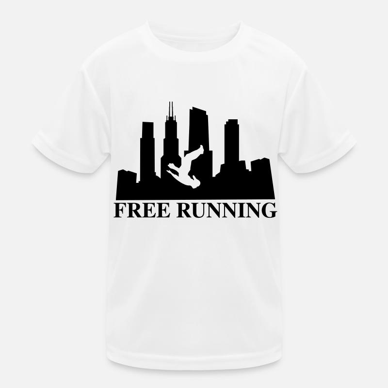 freerunning Kinder Funktions-T-Shirt