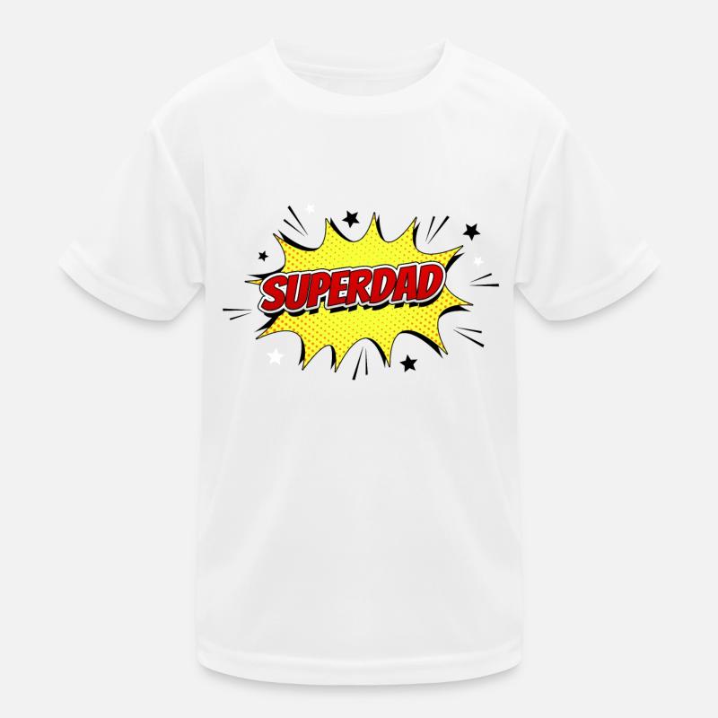 Super papa T-shirt sport Enfant